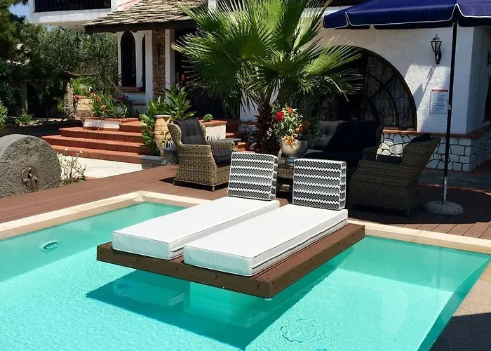 Villa Exquisite Thassos Chateau 3 Bedroom Private Pool Prínos